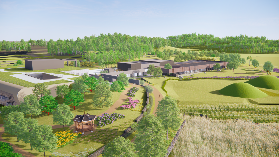 나주박물관 조감도 이미지